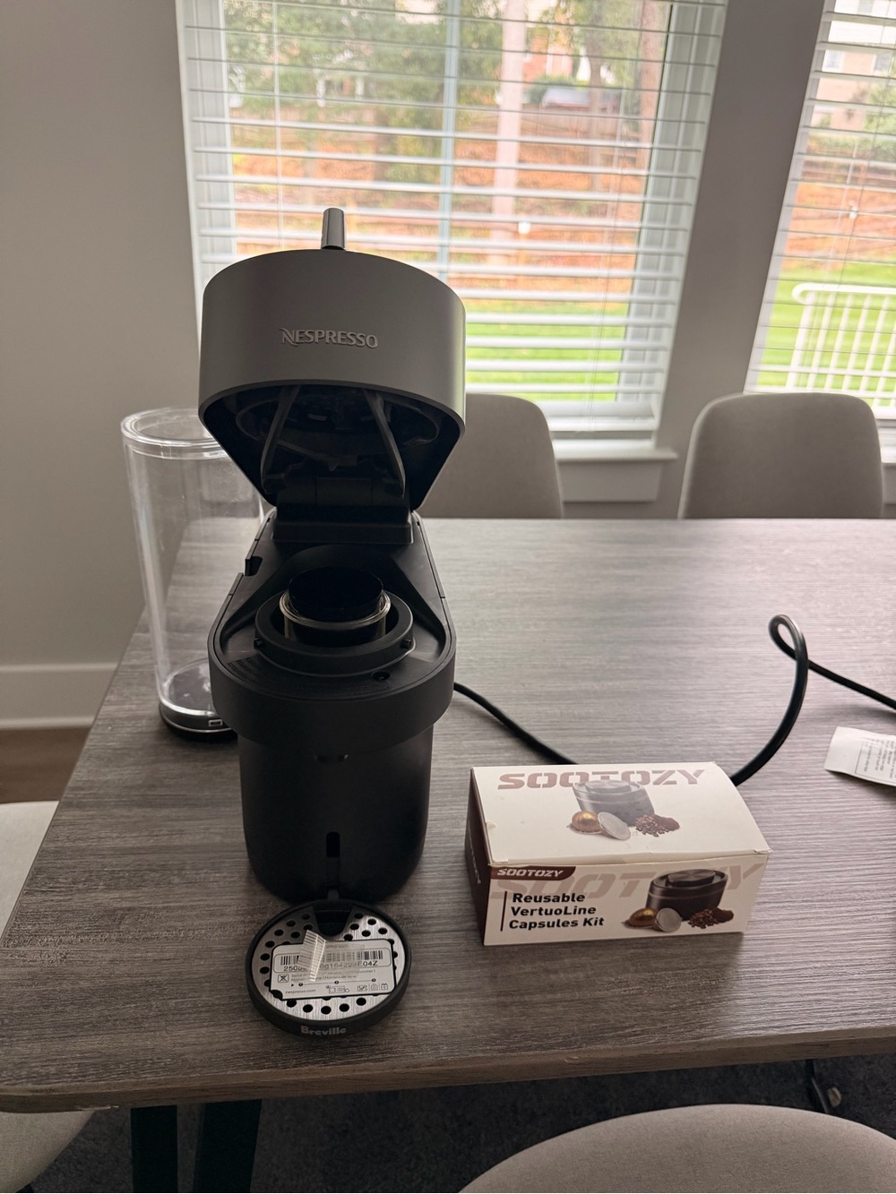 Nespresso Vertuo Black Espresso & Coffee Maker